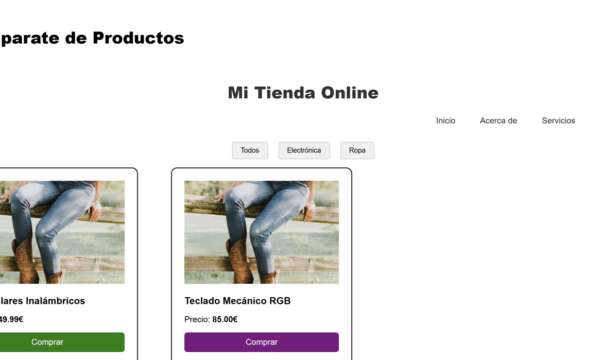 Actividad 29: Construyendo Componentes con Objetos (2)
